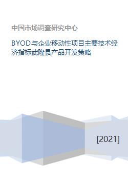 BYOD與企業(yè)移動性項目技術(shù)經(jīng)濟指標(biāo)分析及武隆縣產(chǎn)品開發(fā)策略